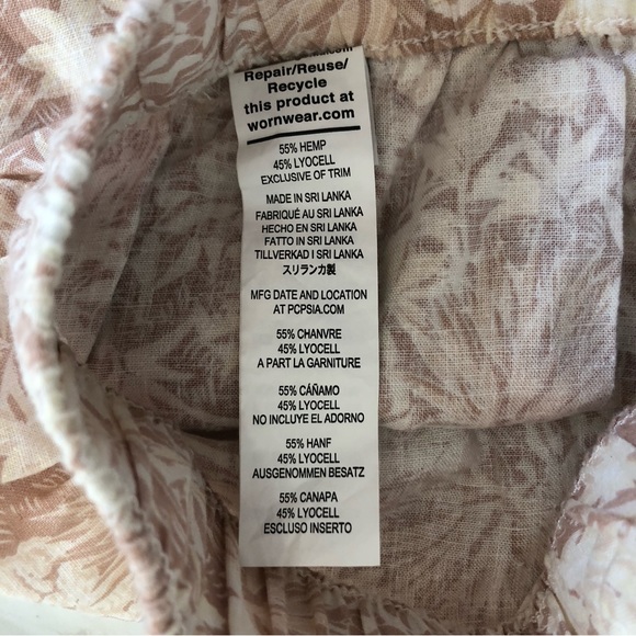 Patagonia Women's Garden Island 3.5" Shorts 58176-SP22 Multi Size - Picture 5 of 12